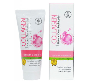 Гель-скатка для лица Med.B Natural Clean Peeling Gel Collagen 100мл.
