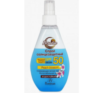 Спрей Солнцезащитный Floresan SPF 50 Ф-249 Пальмовый рай 160мл