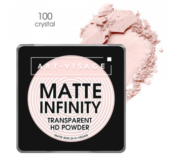 Пудра финишная Art-Visage Matte infinity т. 100 прозрачный 7гр.