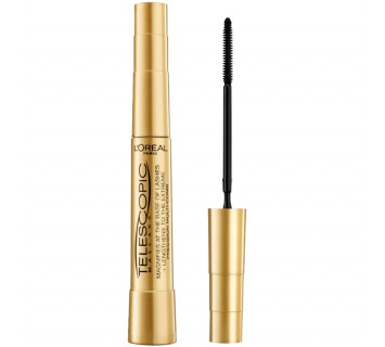 Тушь для ресниц Loreal Telescopic 8мл. (золотистая)