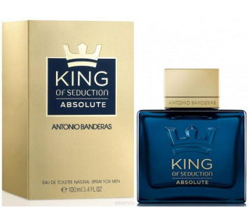 Туалетная вода муж. Antonio Banderas King of Seduction Absolute 100мл.