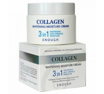 Крем для лица Enough Collagen с коллагеном 3в1 50мл