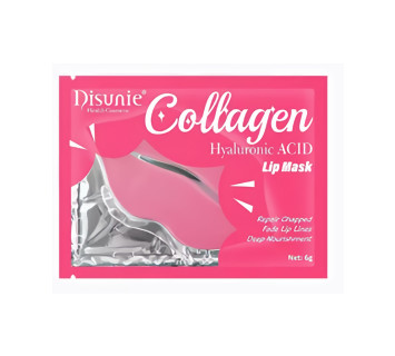 Патчи гидрогелевые для губ Disunie с гиалуроновой кислотой и коллагеном, Collagen & Hyaluronic Acid
