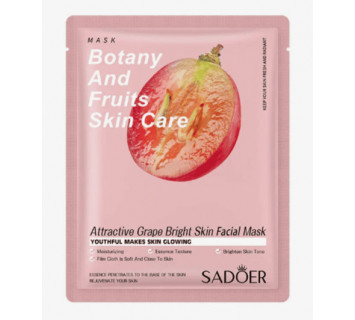 Маска-салфетка для лица Sadoer Botany and fruits skin care 25гр.