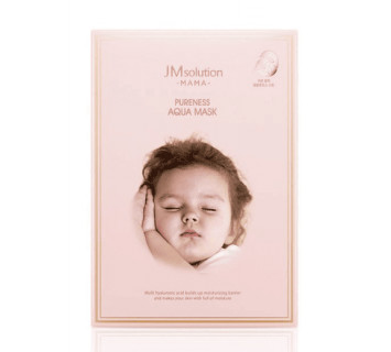 Гипоаллергенная тканевая маска JMsolution MAMA PURENESS AQUA MASK увлажняющая 30мл. Марка