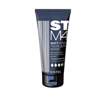Крем-паста для волос Эстель STM4 Matt Сильная фиксация 100мл.