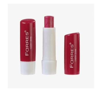 Гигиеническая помада для губ Farres 5097 Cherry Shine с проявляющим эффектом 4гр.