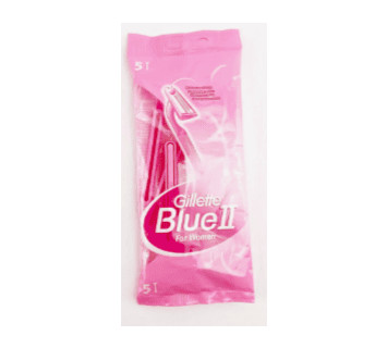 Бритва одноразовая Gillette Blue II 5шт. жен.