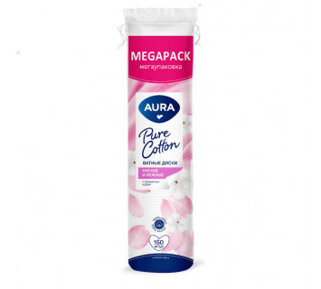 Диски ватные AURA Beauty 150шт.