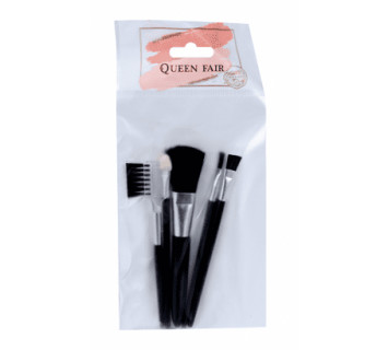 Набор кистей для макияжа Queen Fair 5 предметов 10,5см.