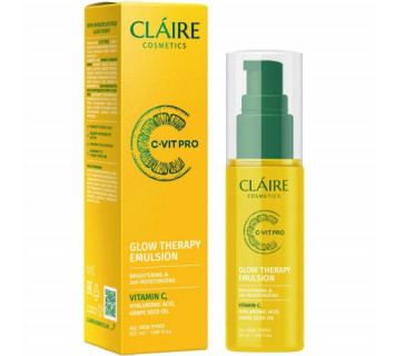 Крем-эмульсия для лица Dilis Claire Cosmetics C-VIT PRO GLOW THERAPY 50мл.
