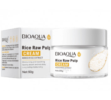 Крем для лица Bioaqua Rice Raw Puip с рисовым экстрактом 50гр.