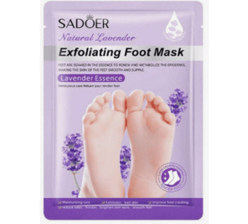 Маска-носочки Sadoer Exfoliatinng Foot Mask с экстрактом лаванды 35гр.