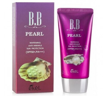 Крем BB Ekel Pearl с жемчугом SPF 50, 50мл.