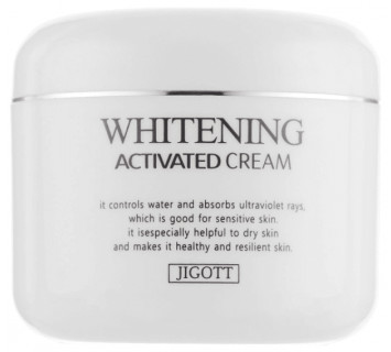 Крем для лица Jigott Whitening Activated Cream для сияния кожи 100мл.