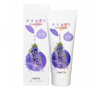 Пенка для умывания Med B. Grape Soda Foam с содой и виноградом 100мл.