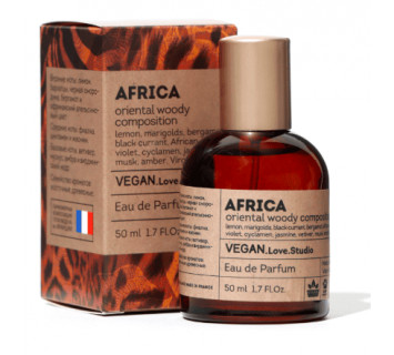 Парфюмерная вода жен. Vegan Love Studio Africa 50мл.