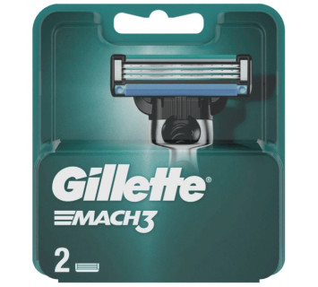 Кассеты Gillette Mach 3 2шт.