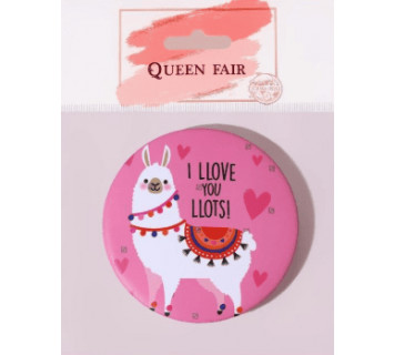 Зеркало Queen Fair б/увел ЛАМА d7,5см