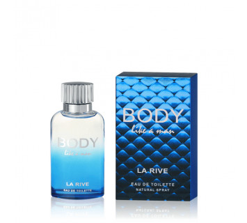 Туалетная вода муж. La Rive Body Like a Man, версия Vers. Fraiche 90мл.