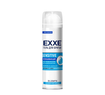 Гель для бритья Exxe Sensetive 200мл.