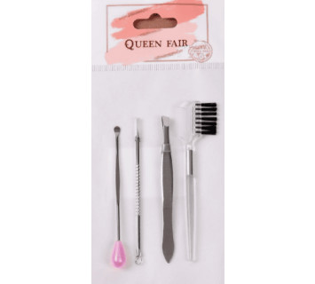 Набор косметологический Queen Fair 4 предмета 14,5*2,9*1