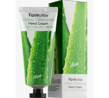 Крем для рук Farmstay с экстрактом алоэ Aloe Hand Cream 100мл.