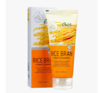 Пенка для умывания Ekel Rice Bran Foam Claeanser с Коричнего риса 100мл. Марка