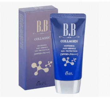 Крем BB Ekel Collagen с коллагеном SPF 50, 50мл. Марка