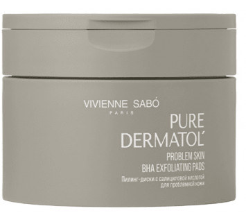 Пилинг-диски c салициловой кислотой для проблемной кожи Vivienne Sabo Pure dermatol' 30шт.